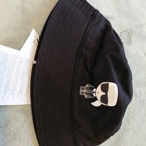 Karl Lagerfeld Black Kids Bucket Hat